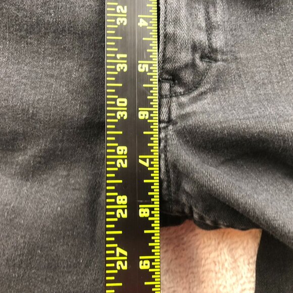 Abercrombie & Fitch Womens Jeans Size 6S Super Skinny Black Denim Casual Ankle - Picture 6 of 16